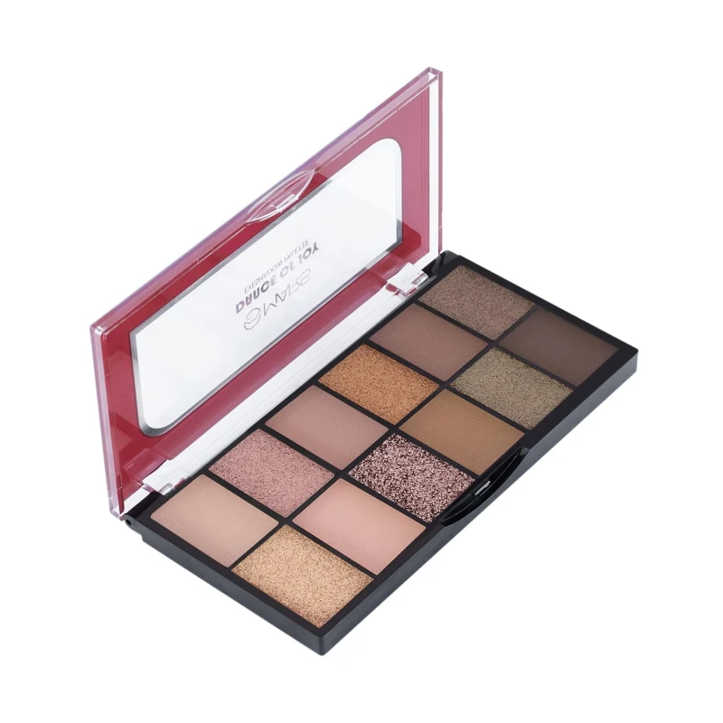 12 Shades Dance of Joy Eyeshadow Palette | Highly Pigmented and  | Multicolor | Matte and Shimmer Finish (13.2g) (01-Multicolor) thumbnail 3